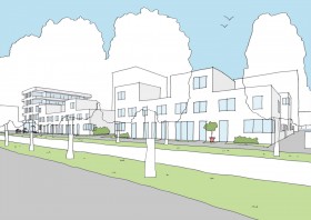 schetsontwerp 170 woningen noord holland
