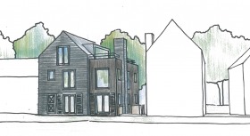 houten huizen in amsterdam noord