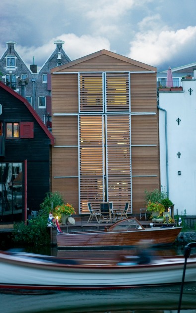 HOYT architect moders private house photostudio Amsterdam wood