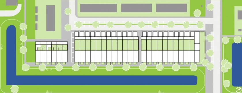 30 houses housing configurator hoogvliet social housing options HOYT architect site plan