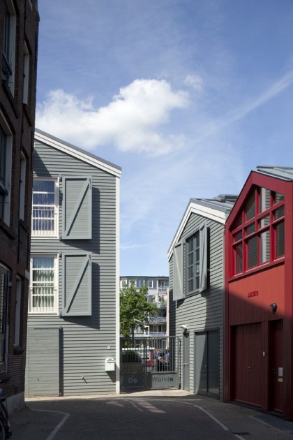 HOYT architecten appartement scheepswerf walvis hout maritiem