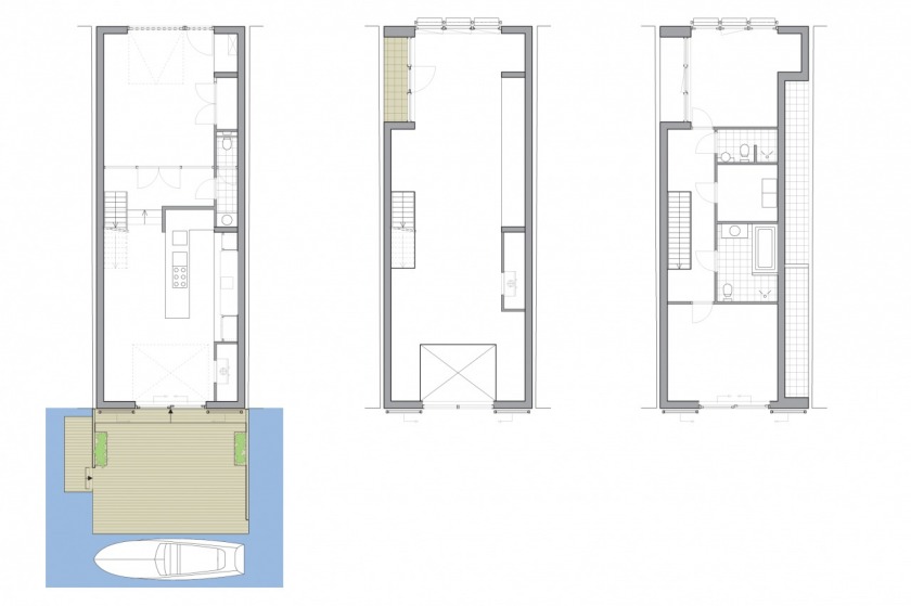 Amsterdam fotostudio particuliere woning HOYT architect plattegrond