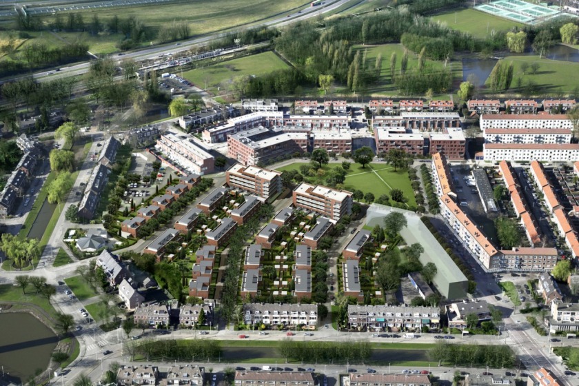 rotterdam schiebroek HOYT architect urban plan urban renewal social housing