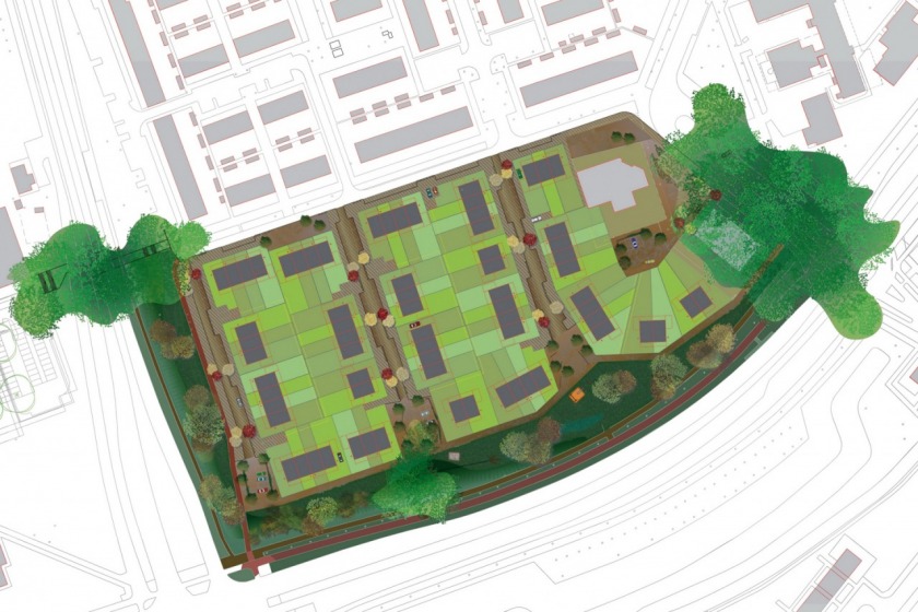 HOYT architect stedenbouw stedenbouwkundig plan Unielocatie Hoogvliet ambitiedocument woningbouw