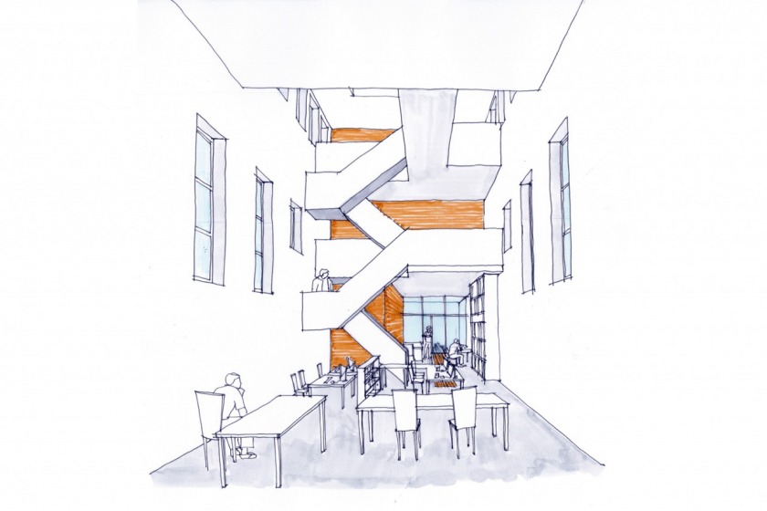HOYT architect herbestemming transformatie kantoor den haag veenkade