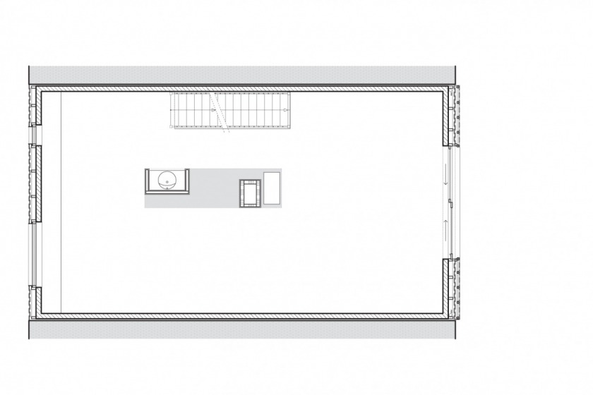 particuliere woning huis architectuur Amsterdam IJburg plattegrond eerste verdieping