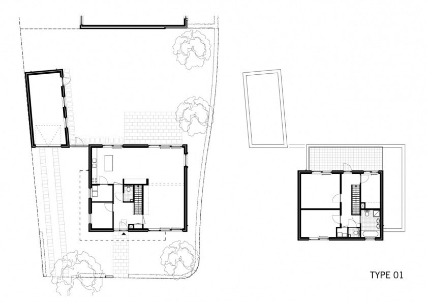 Patiowoning herstructurering inbrei locatie villa HOYT architect