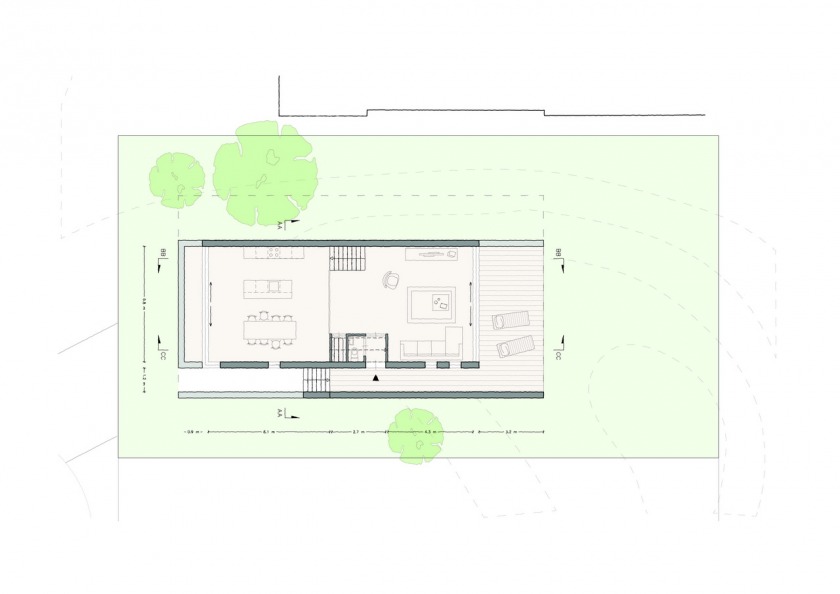 House Monster Split Level HOYT Architects