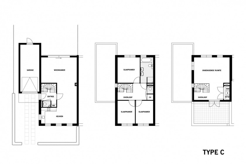 herstructurering schiebroek architect HOYT woning configurator woningbouw plattegrond