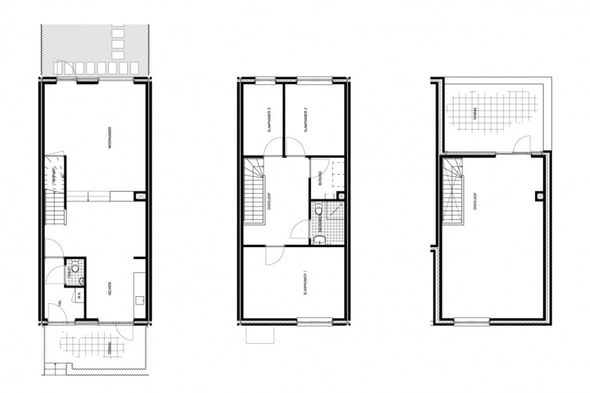 30 houses housing configurator hoogvliet social housing options HOYT architect floorplan