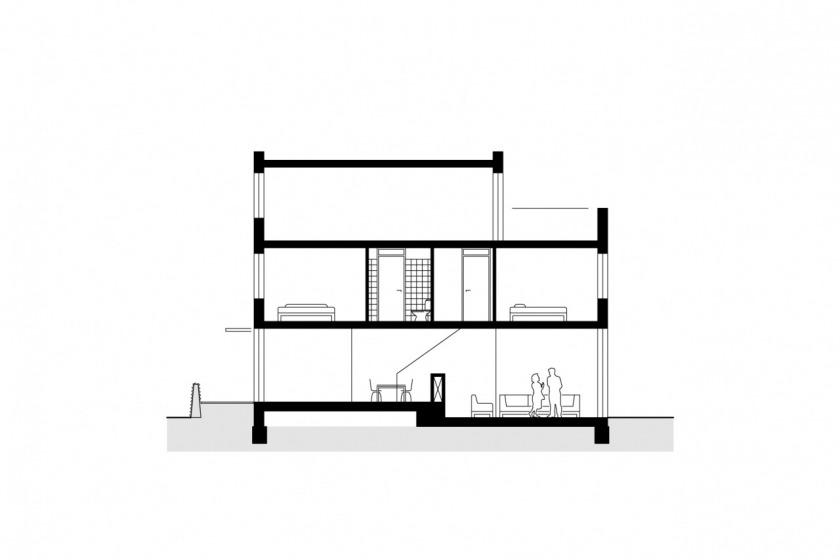 30 houses housing configurator hoogvliet social housing options HOYT architect section