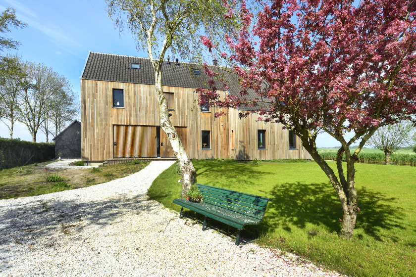 wooden house interior